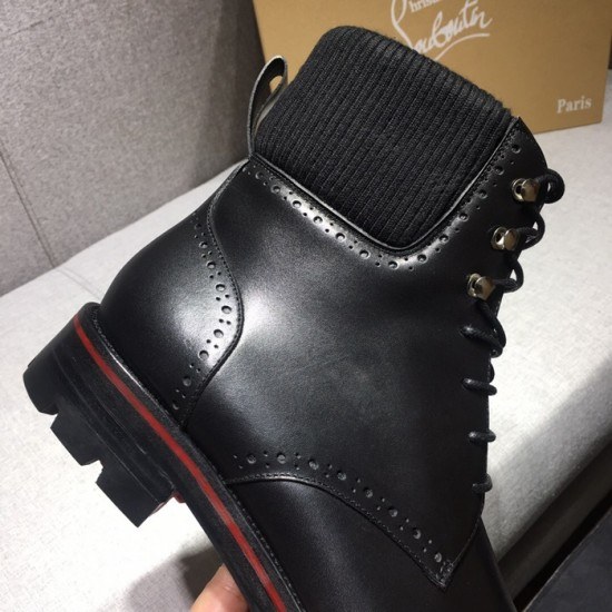 Christian Loubutin  2020 Mens Leather Boots