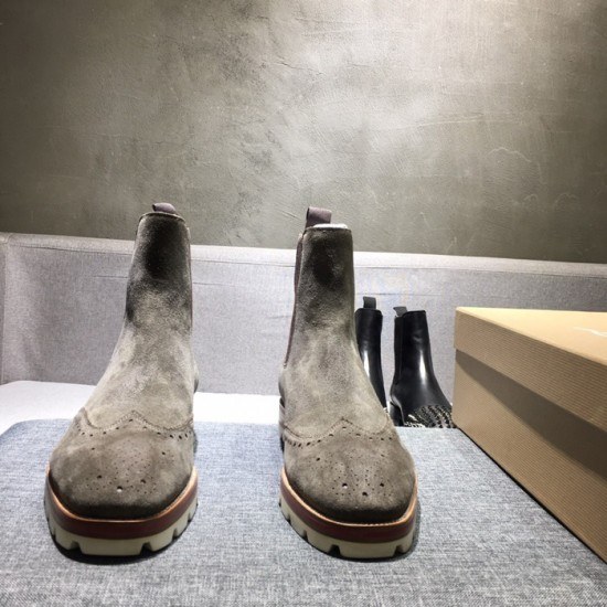 Christian Loubutin  2020 Mens Leather Boots