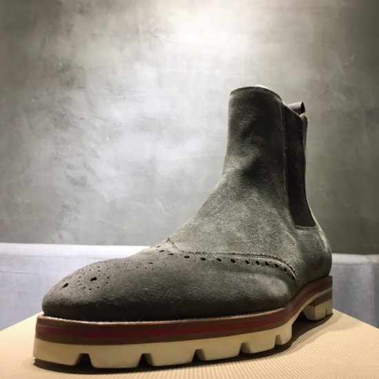 Christian Loubutin  2020 Mens Leather Boots