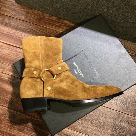 Saint Laurent 2020 Mens Leather Boots