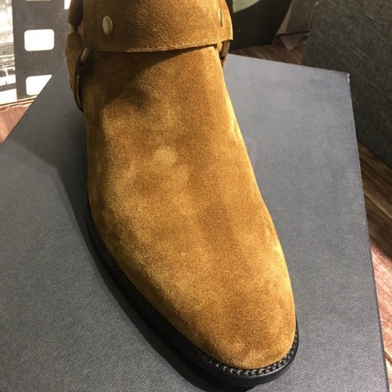 Saint Laurent 2020 Mens Leather Boots