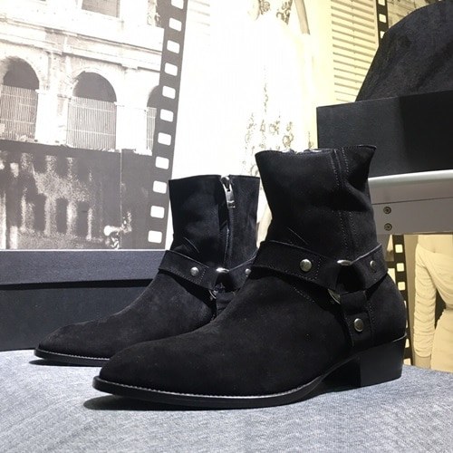 Saint Laurent 2020 Mens Leather Boots