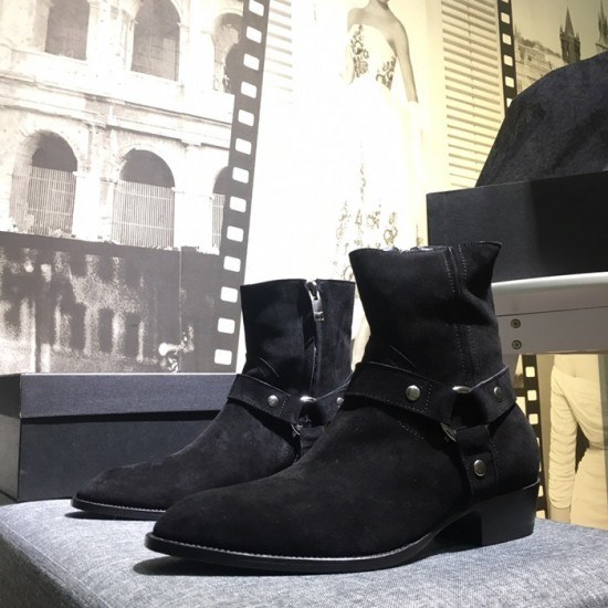 Saint Laurent 2020 Mens Leather Boots