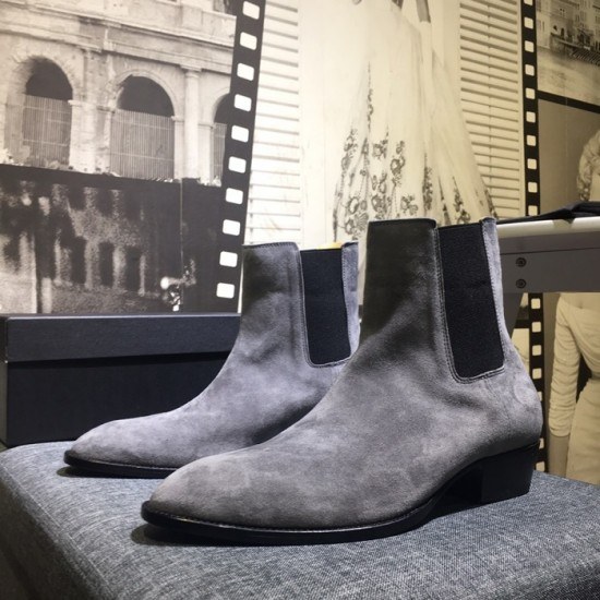 Saint Laurent 2020 Mens Leather Boots