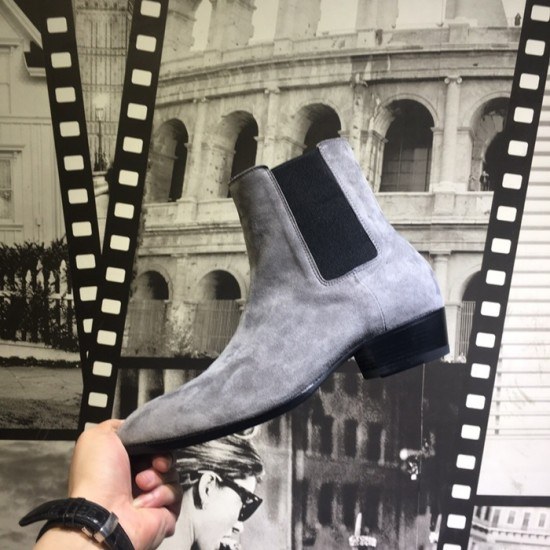 Saint Laurent 2020 Mens Leather Boots