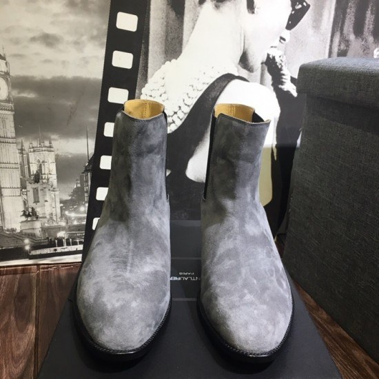 Saint Laurent 2020 Mens Leather Boots