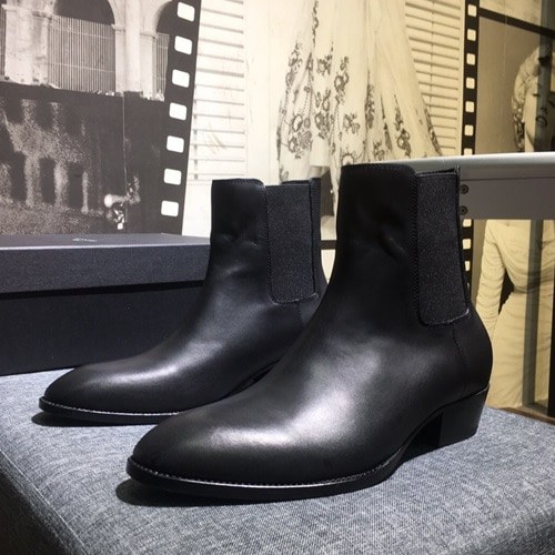 Saint Laurent 2020 Mens Leather Boots