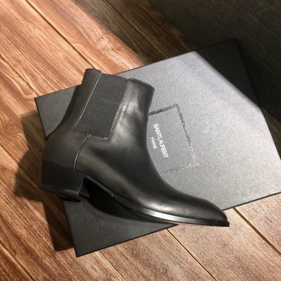 Saint Laurent 2020 Mens Leather Boots