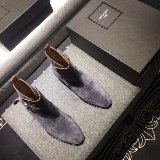 Saint Laurent 2020 Mens Leather Boots