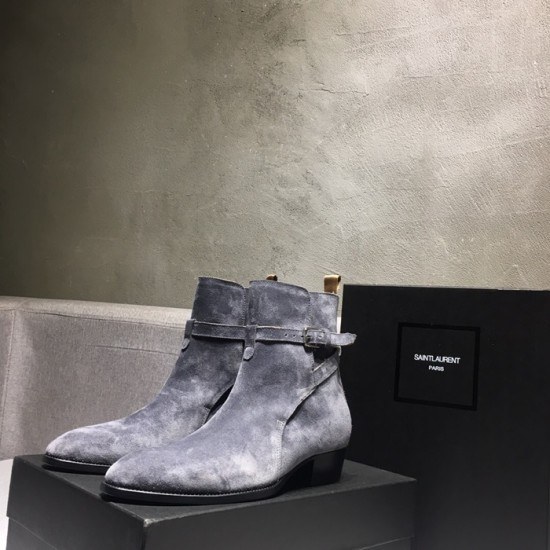 Saint Laurent 2020 Mens Leather Boots
