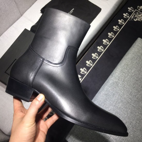 Saint Laurent 2020 Mens Leather Boots