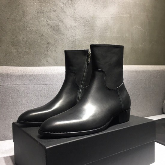Saint Laurent 2020 Mens Leather Boots