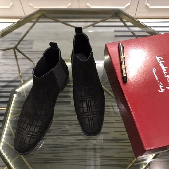 Ferragamo 2020 Mens Leather Boots