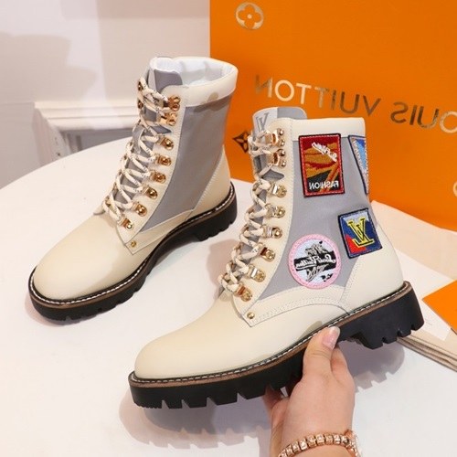 Louis Vuitton 2020 Ladies Leather Boots Sneakers