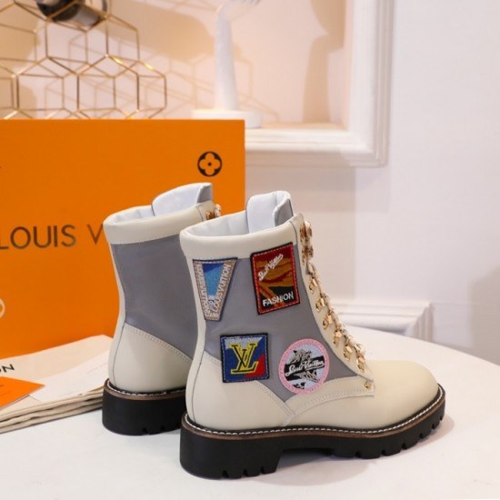 Louis Vuitton 2020 Ladies Leather Boots Sneakers