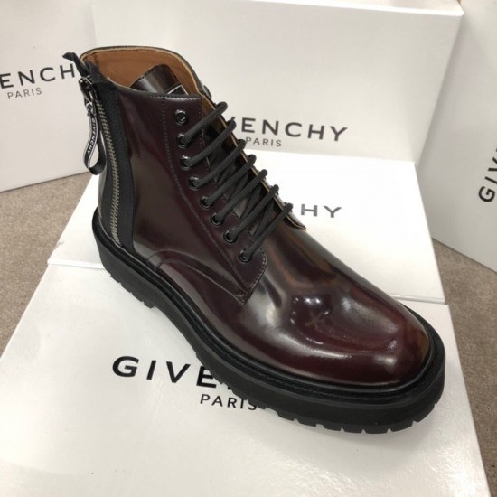 Givenchy 2020 Mens Leather Boots Sneakers