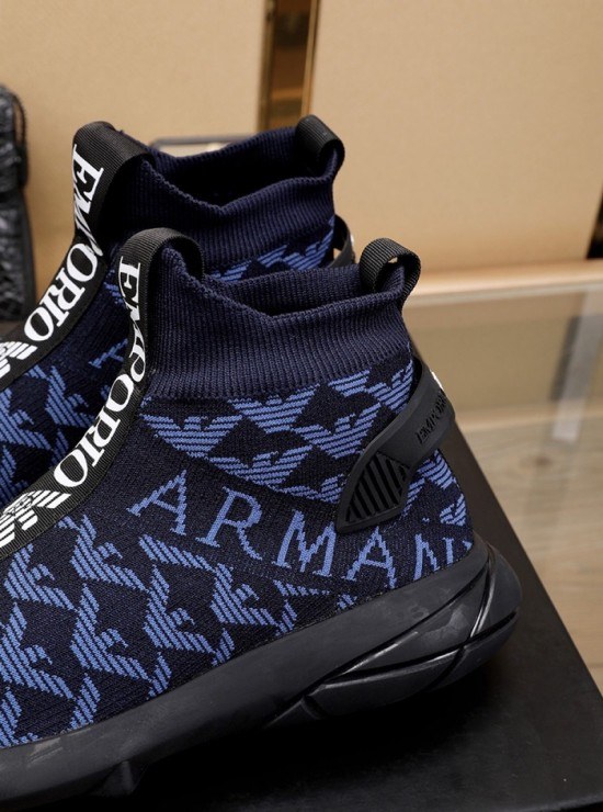 알마니 2020 남성용 니트 부츠 ARMS0244,