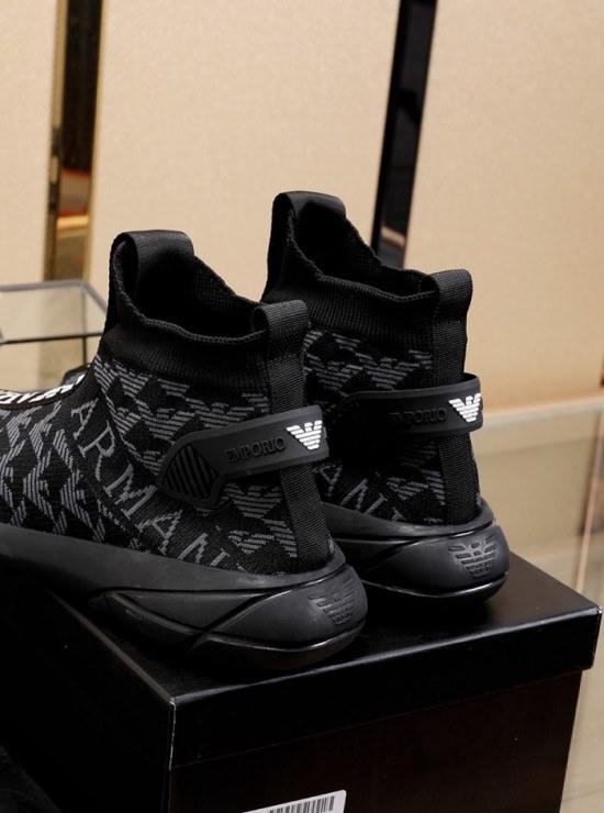 알마니 2020 남성용 니트 부츠 ARMS0243,