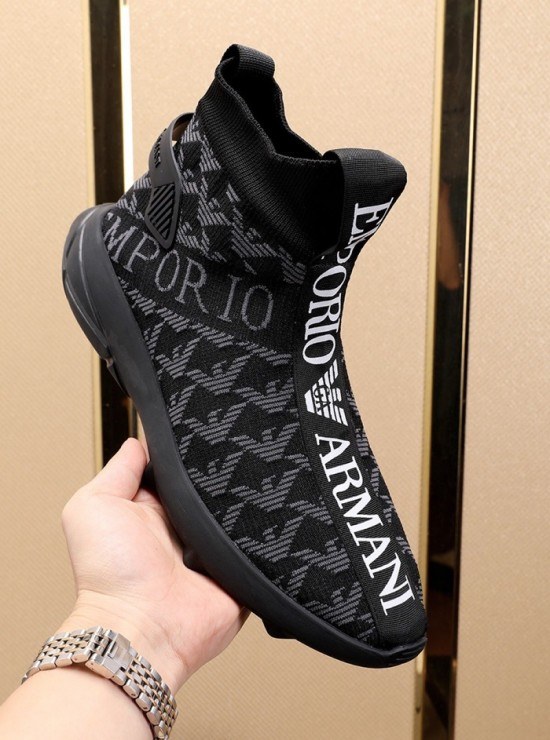 알마니 2020 남성용 니트 부츠 ARMS0243,