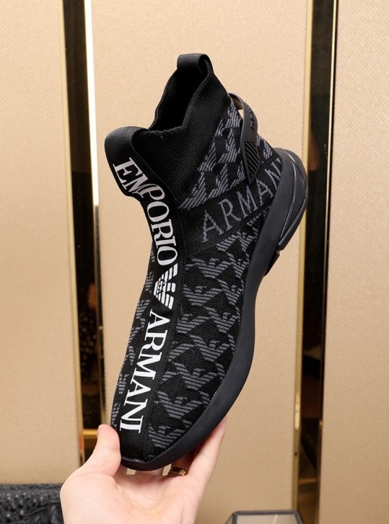 알마니 2020 남성용 니트 부츠 ARMS0243,