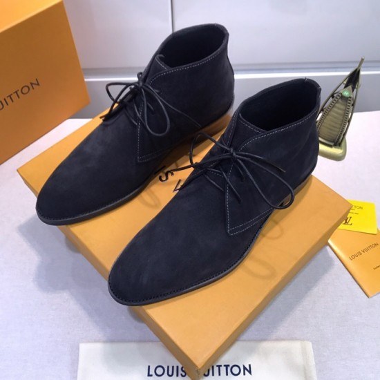 Louis Vuitton 2020 Mens Leather Boots Sneakers