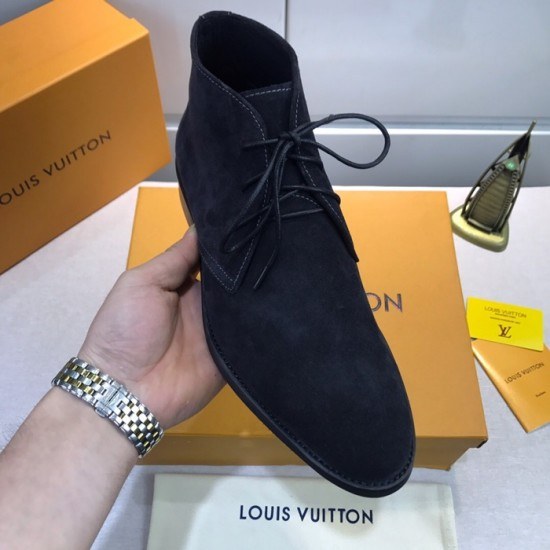 Louis Vuitton 2020 Mens Leather Boots Sneakers
