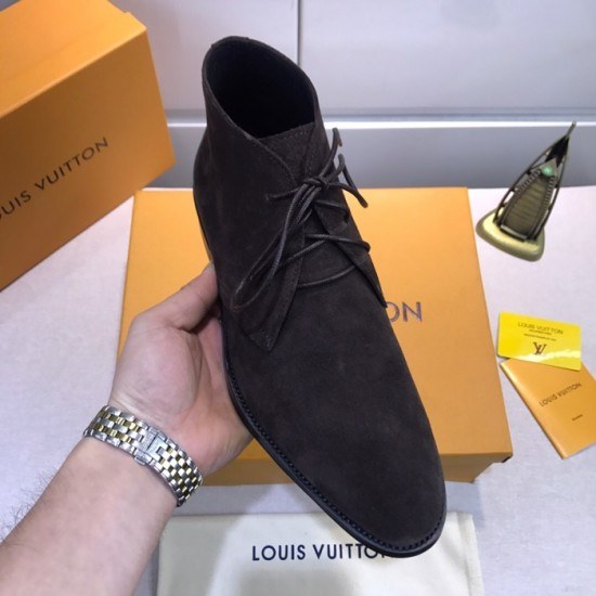 Louis Vuitton 2020 Mens Leather Boots Sneakers