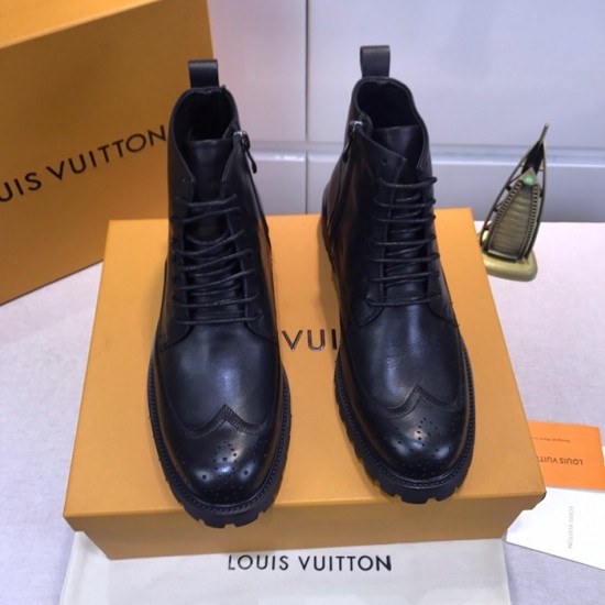 Louis Vuitton 2020 Mens Leather Boots Sneakers