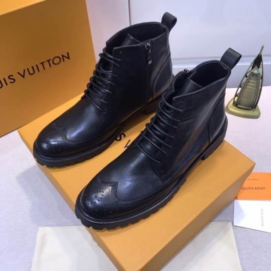 Louis Vuitton 2020 Mens Leather Boots Sneakers