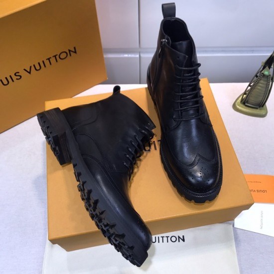 Louis Vuitton 2020 Mens Leather Boots Sneakers