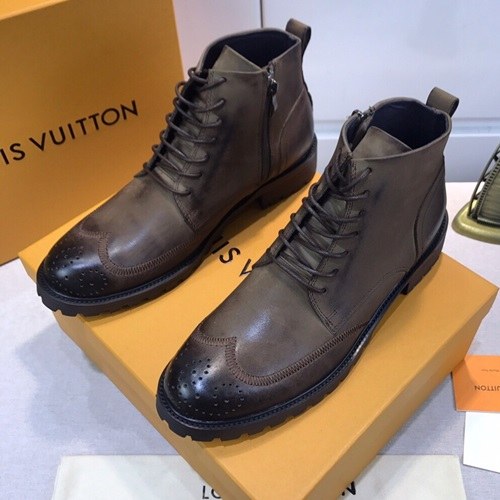 Louis Vuitton 2020 Mens Leather Boots Sneakers