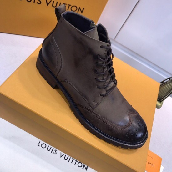 Louis Vuitton 2020 Mens Leather Boots Sneakers