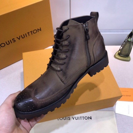 Louis Vuitton 2020 Mens Leather Boots Sneakers