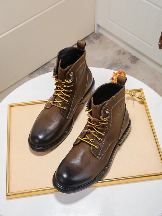 Louis Vuitton 2020 Mens Leather Boots Sneakers