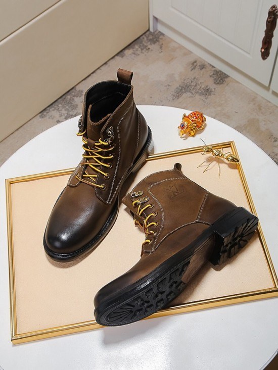 Louis Vuitton 2020 Mens Leather Boots Sneakers