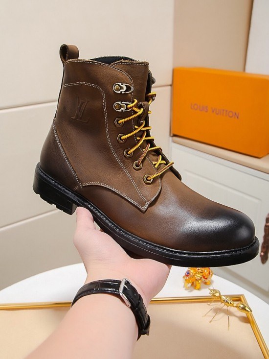 Louis Vuitton 2020 Mens Leather Boots Sneakers
