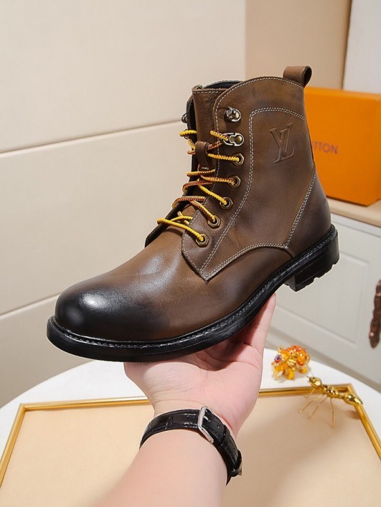 Louis Vuitton 2020 Mens Leather Boots Sneakers