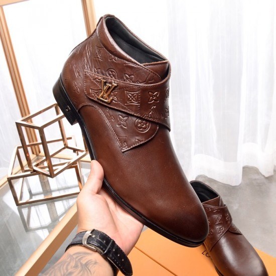 Louis Vuitton 2020 Mens Leather Boots