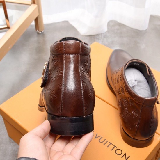 Louis Vuitton 2020 Mens Leather Boots