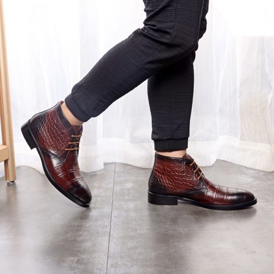 Prada 2020 Mens Leather Boots Sneakers