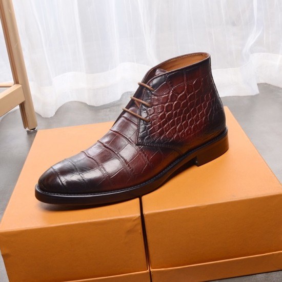 Prada 2020 Mens Leather Boots Sneakers