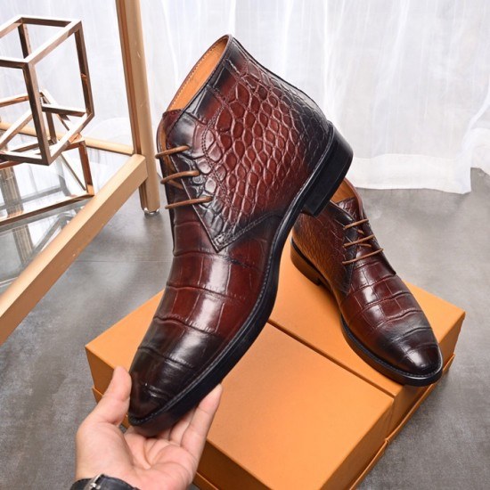 Prada 2020 Mens Leather Boots Sneakers