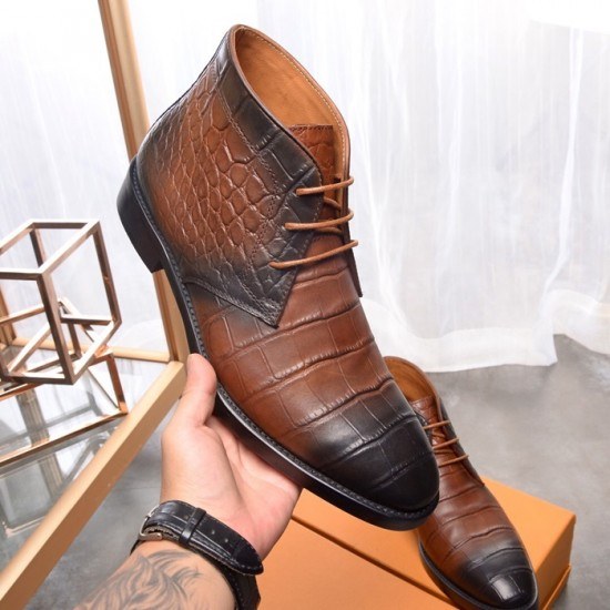 Prada 2020 Mens Leather Boots Sneakers