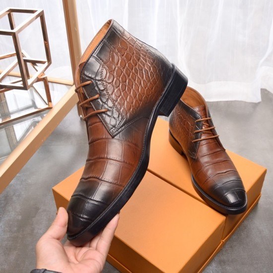 Prada 2020 Mens Leather Boots Sneakers