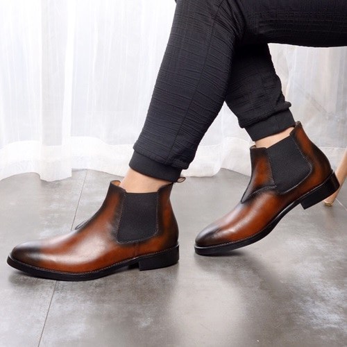 Prada 2020 Mens Leather Boots