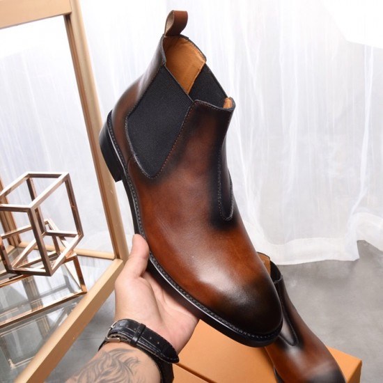 Prada 2020 Mens Leather Boots