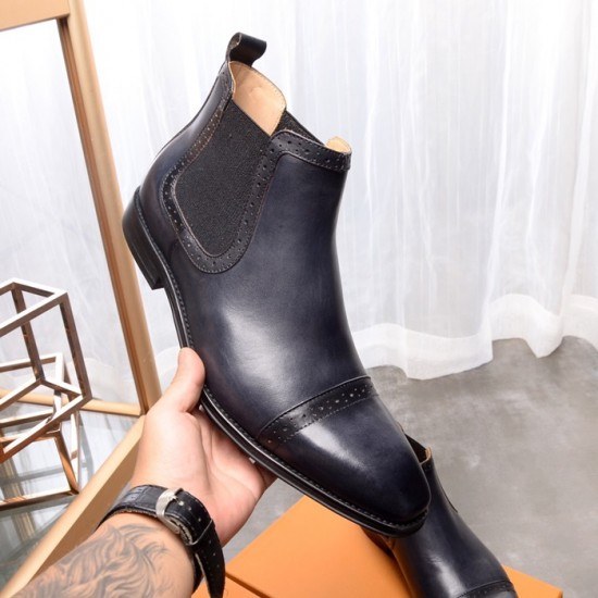 Ferragamo 2020 Mens Leather Boots