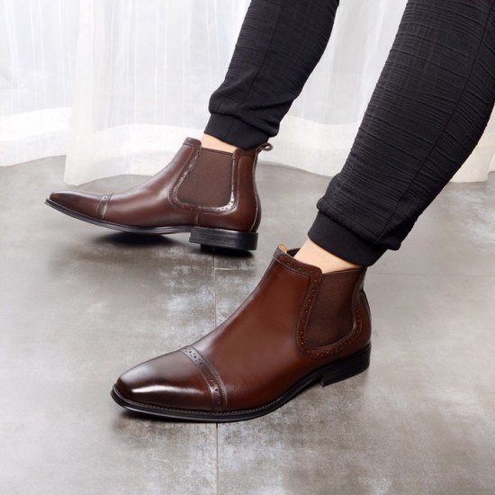 Ferragamo 2020 Mens Leather Boots