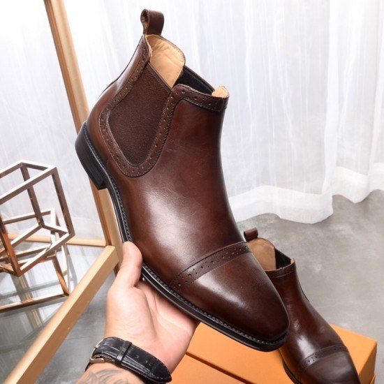 Ferragamo 2020 Mens Leather Boots