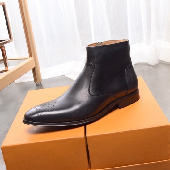 Ferragamo 2020 Mens Leather Boots